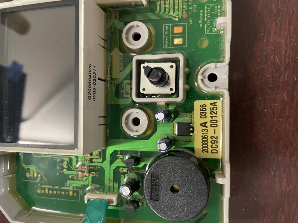 Samsung DC92 00130B Washer Control Board AZ48818 | KMV249