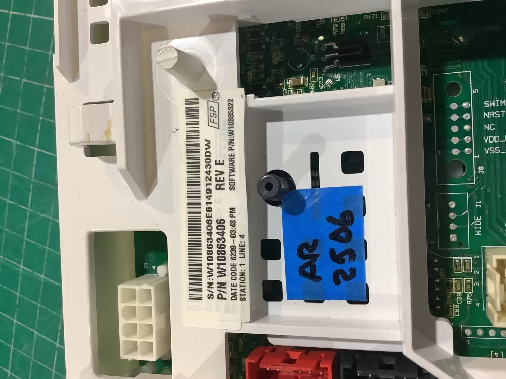 Maytag AP6261036 W10863406 W10885320 Washer Control Board AZ226980 | AR2506