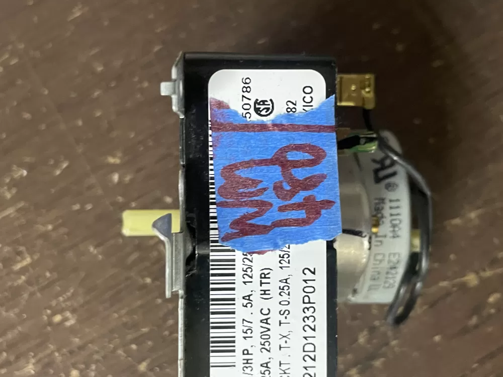GE 212D1233P012 WE4M364 Dryer Timer AZ39145 | Wm480