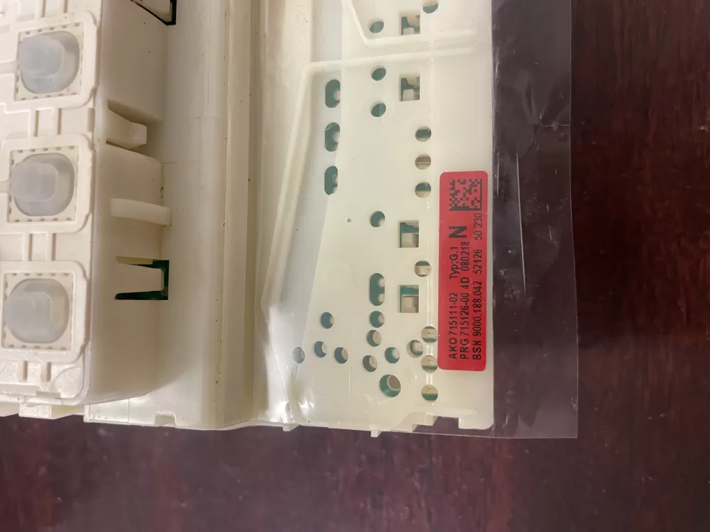 Siemens Bosch 9000188042 Dishwasher Control Board AZ38736 | KM256