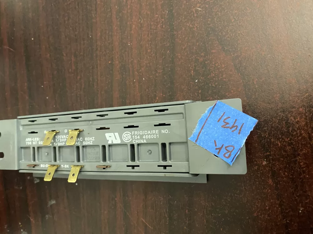 Frigidaire Dishwasher 4 Button Selector Switch 154466001 AZ54169 | BK1931