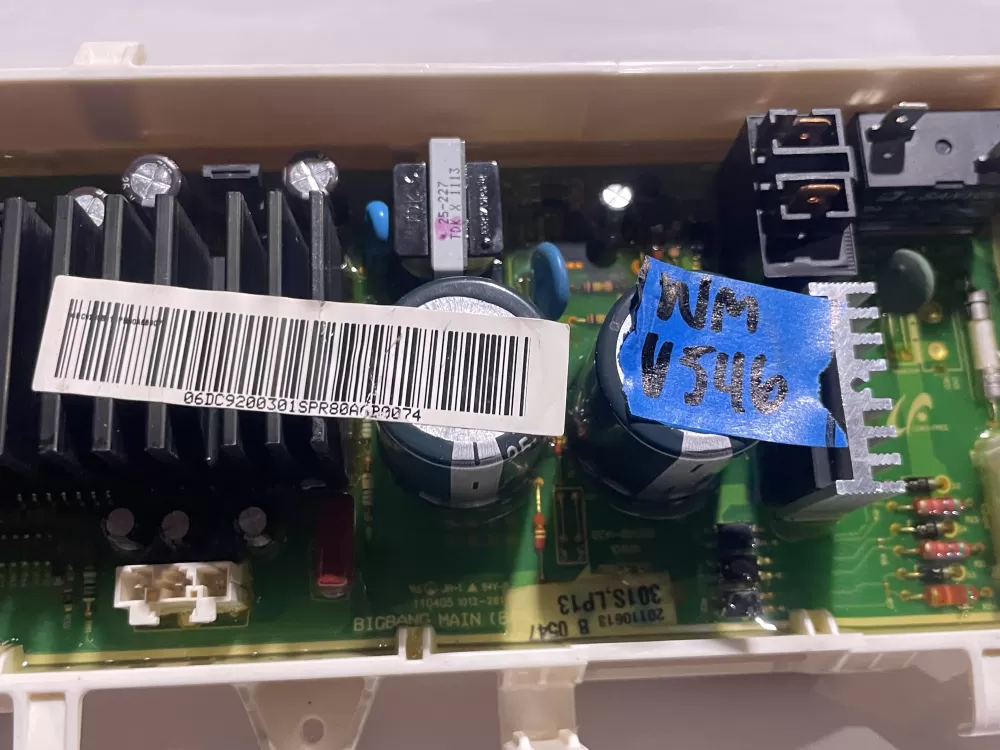 Samsung DC92 00301S Washer Control Board AZ145113 | Wmv546