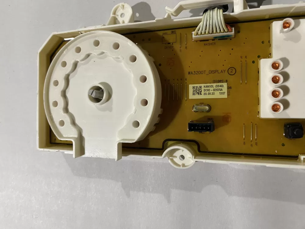 Samsung DC92-02117F Washer Control Board AZ191346 | BKV876