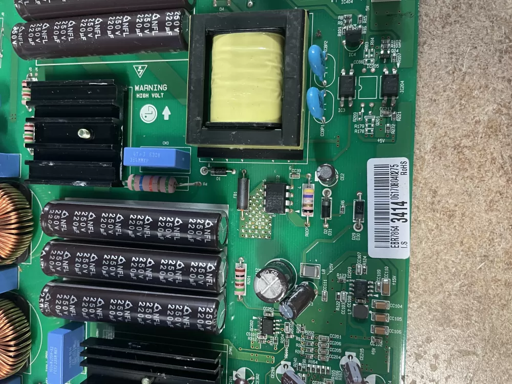 LG EBR78643414 EBR84433501 PS12581460 Refrigerator Control Board AZ23086 | KMV12