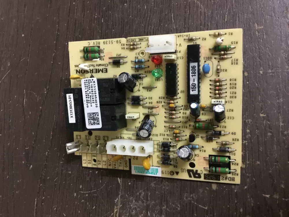 Emerson Trane X13130454020 21d70 495 02 Furnace Control Board AZ19629 | NR175
