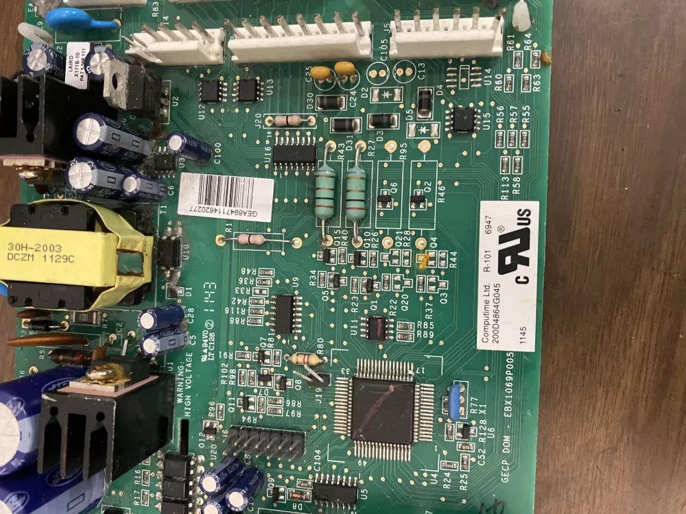 GE WR55X10956 WR55X10697 EBX1069P005 Refrigerator Control Board AZ40169 | BK1285
