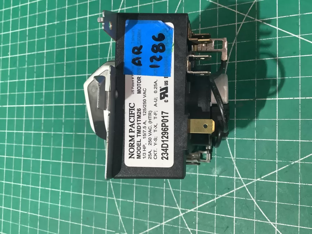 Kenmore General Electric WE4M521 WE04X22654 Dryer Timer AZ190483 | AR1286