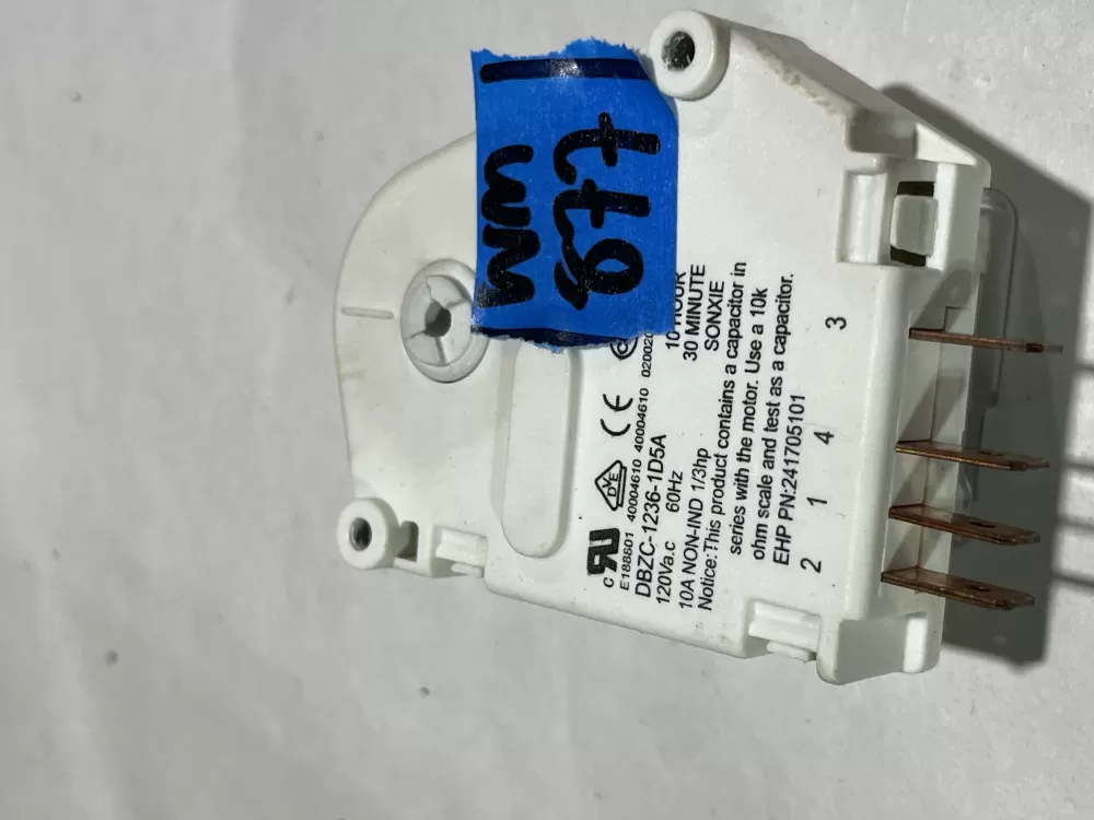  1236 1D5A Refrigerator DBZC Defrost Timer AZ152207 | Wm877
