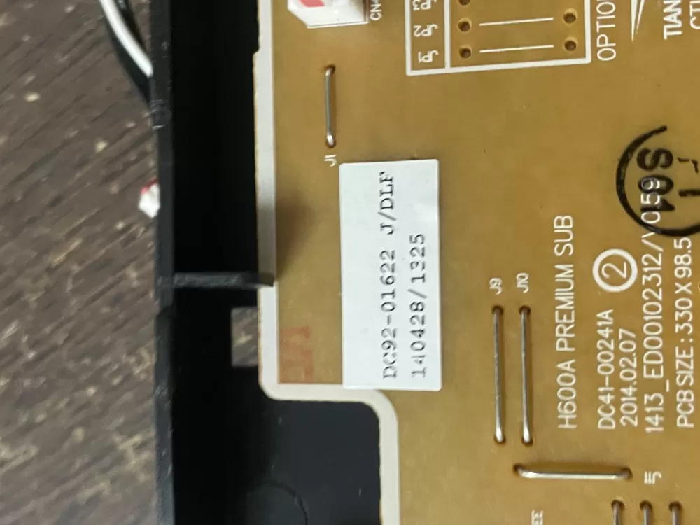 Samsung DC92-01662J DC41-00241A Washer Control Board AZ45047 | Wmv115