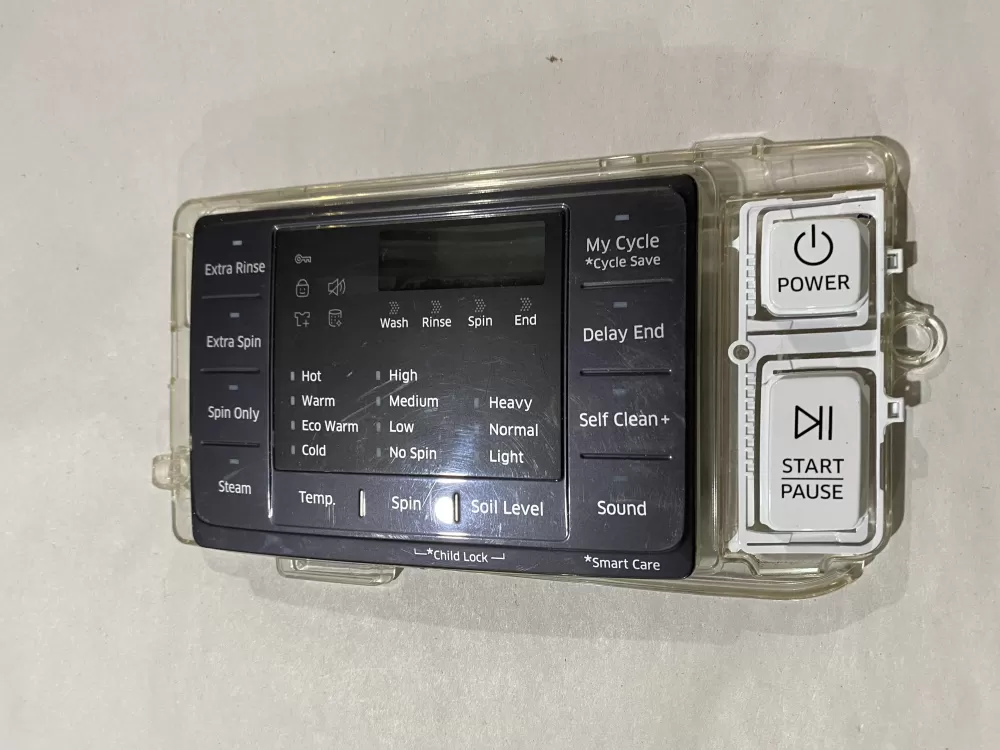 Samsung DC92-01607J DC94-06643A Dryer UI Control Board  AZ150882 | BK2497