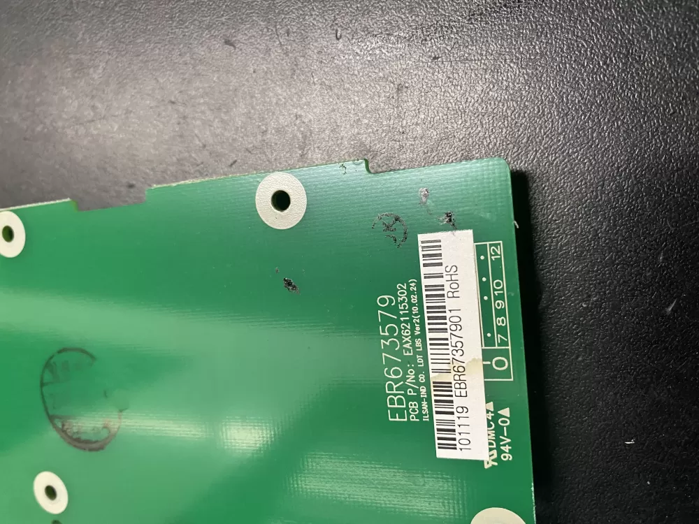 LG EBR67357901 Refrigerator Control Board Dispenser AZ19864 | BK944