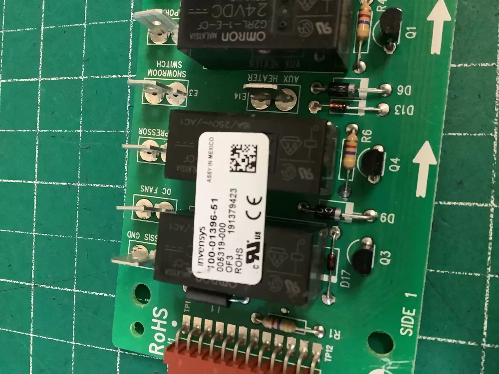 Viking 100-01396-51 Refrigerator Control Board AZ227849 | NR195