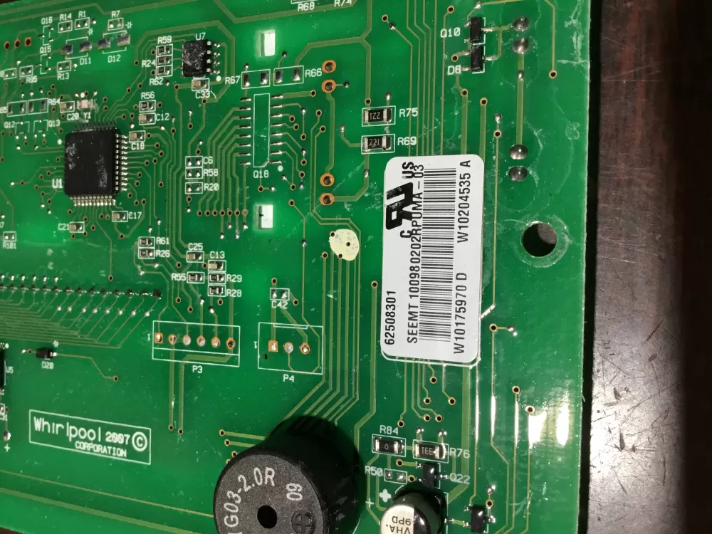 Whirlpool Kenmore W10175970 AP6016330 Refrigerator Control Board AZ62563 | NR556