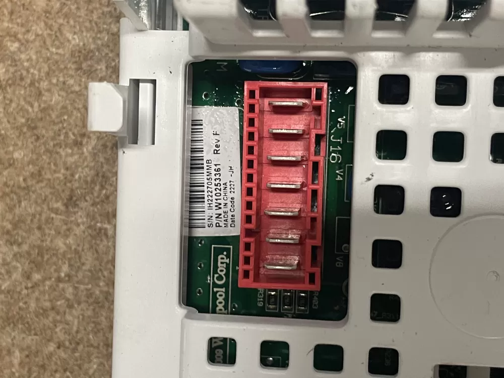 Whirlpool W10445278 W10480126 PS3653300 Washer Control Board AZ21373 | KM1534
