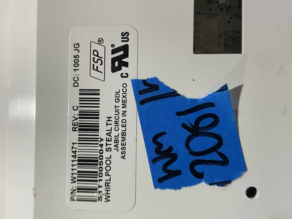 Whirlpool Amana W11106026 Refrigerator Control Board Interface AZ187264 | Wm2081