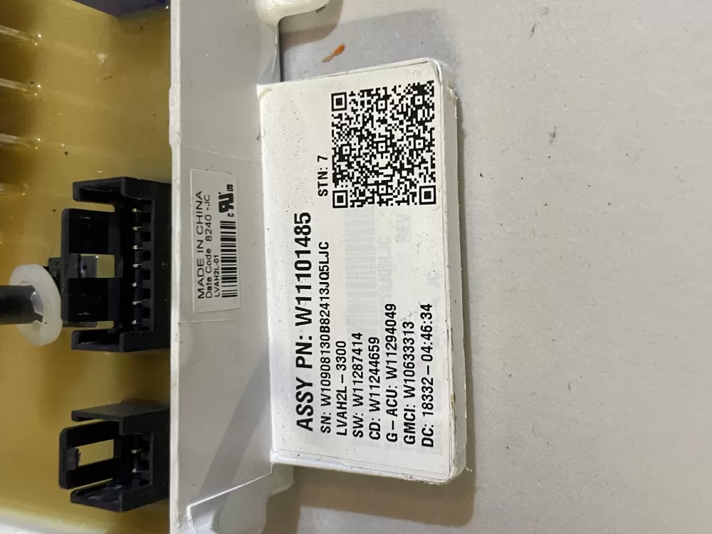 Whirlpool Maytag W10894763 W10920541 Washer Control Board AZ133105 | Wmv324