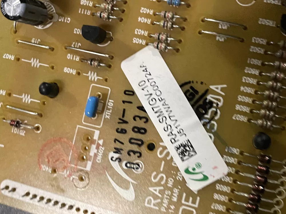 Samsung GE RAS-SM7GV-10 Microwave Control Board AZ28013 | WM261
