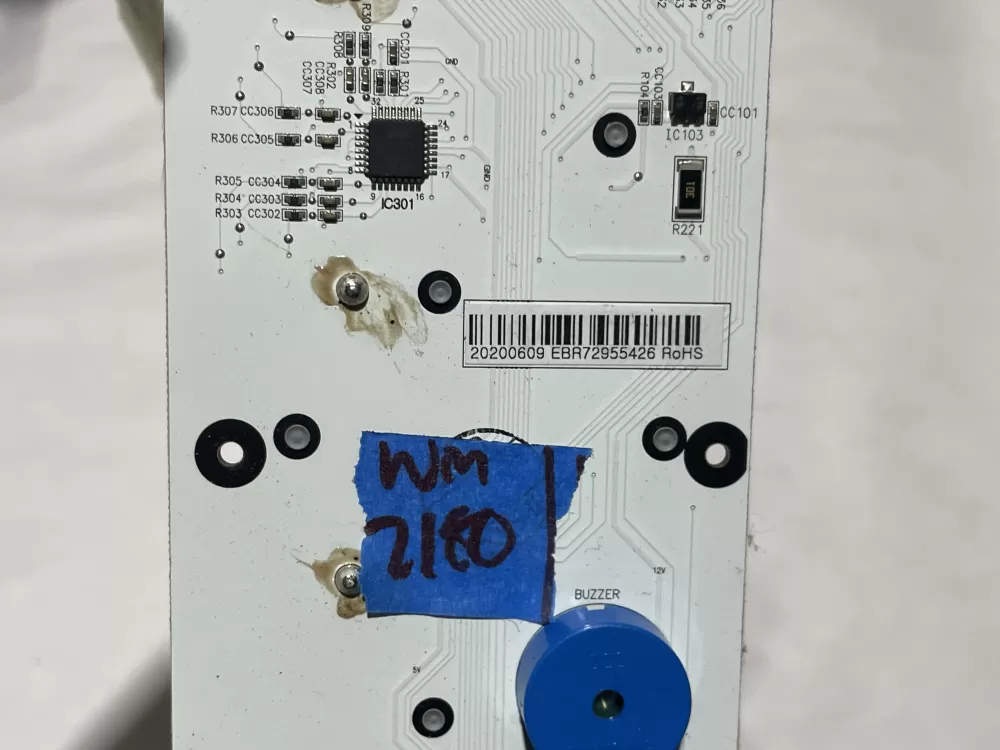 LG EBR72955422 EBR72955426 Refrigerator Control Board  AZ118003 | Wm2180
