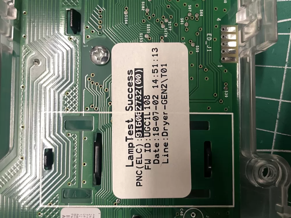 Electrolux Washer 916062732 A11170401 Control Board AZ202719 | Wmv823