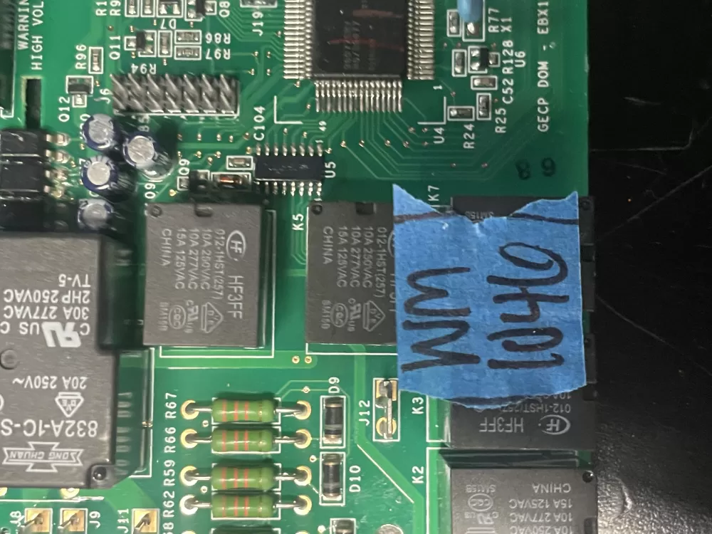 GE 225D4208G003 EBX1069P007 Refrigerator Control Board AZ23507 | WM1046