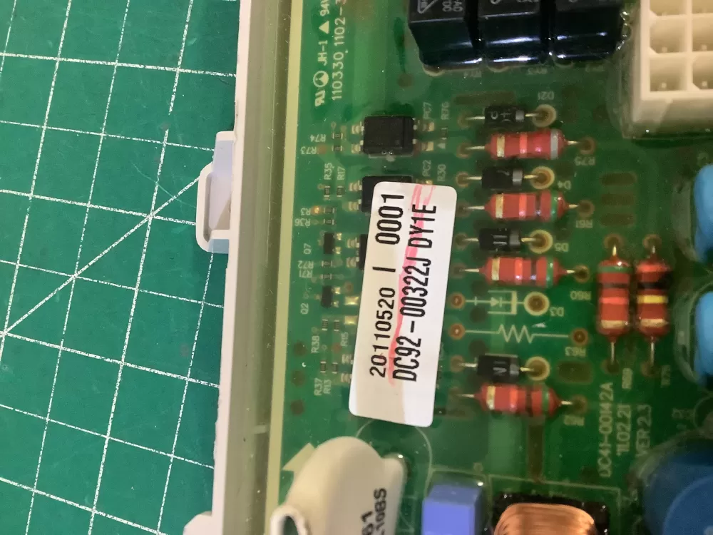 Samsung DC92 00322J Dryer Control Board AZ200465 | NR2796