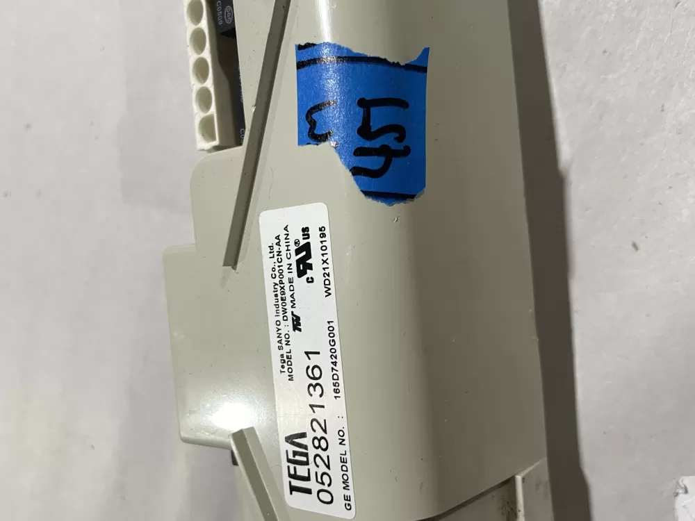 GE 165D7420G001 Wd21x10195 Dishwasher Control Board AZ184298 | Wm451