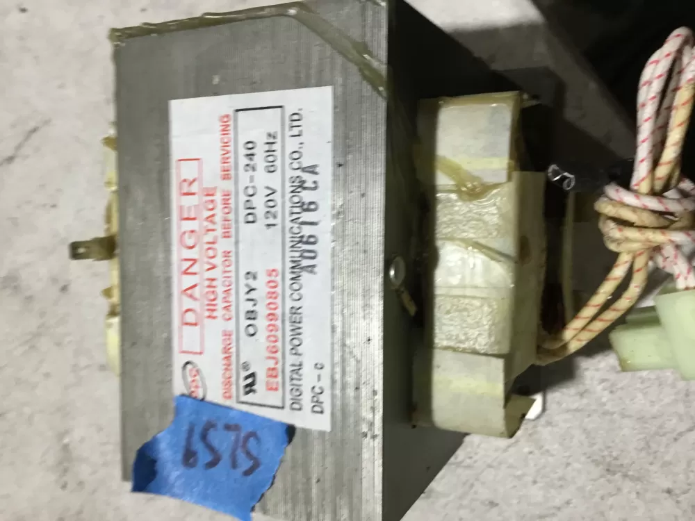 LG EBJ60990805 Microwave Transformer AZ89266 | Sl59