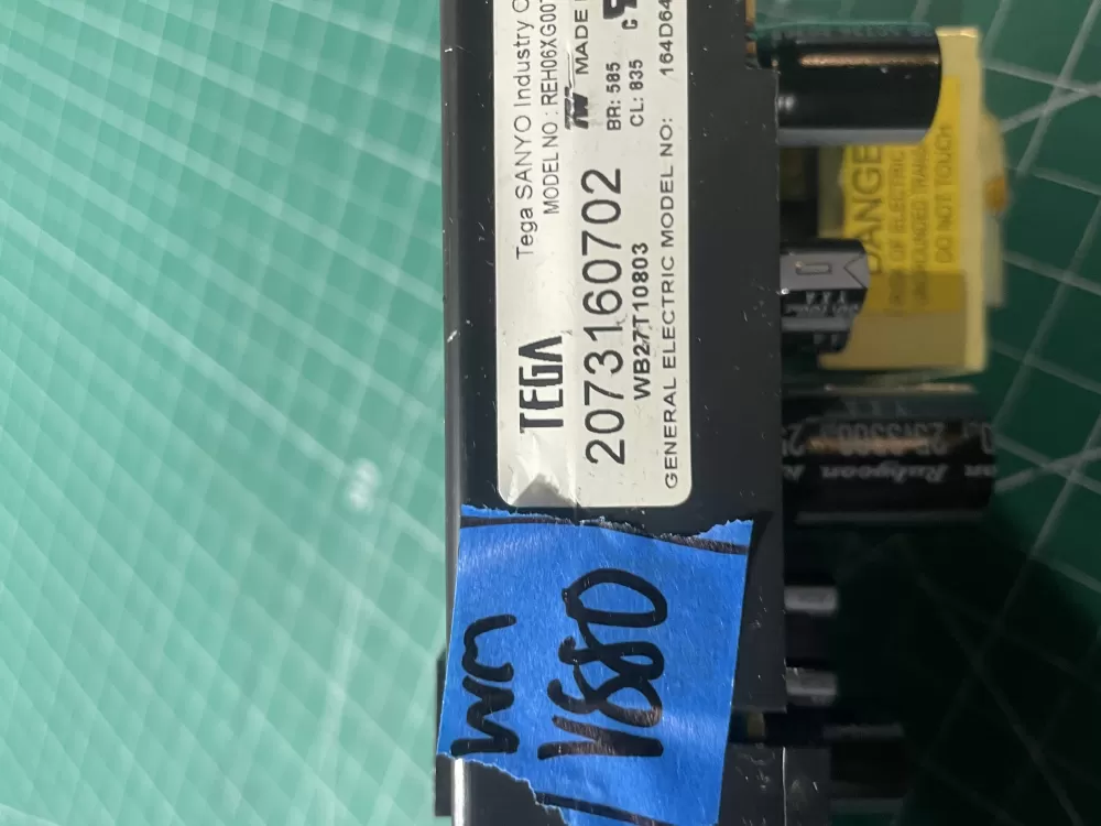 GE WB27T10803 Range Control Board AZ192931 | Wmv880