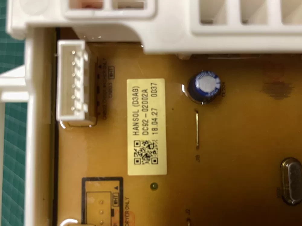 Samsung DC92 02002A Washer Control Board AZ210448 | Wmv929