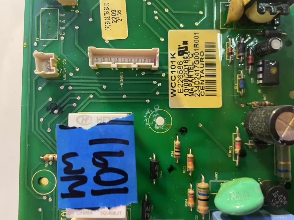 GE Hotpoint WCC101K Washer Control Board AZ195828 | Wm1091