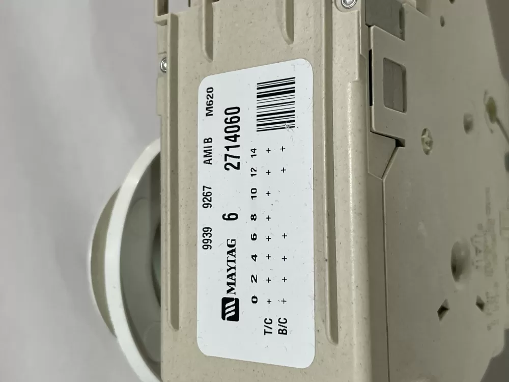 Maytag 62714060 6 2714060 2714060 WP22002867 Washer Timer AZ149285 | Wm715