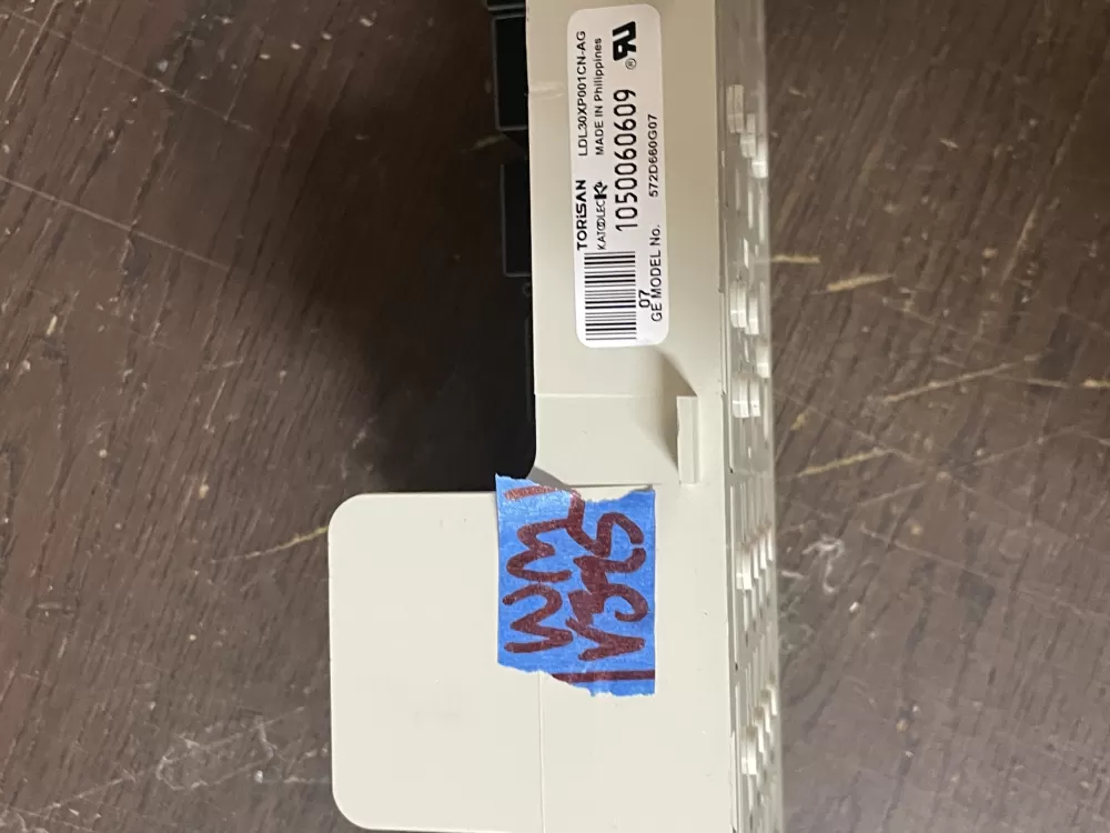GE 572D660G07 WE4M296 Dryer Control Board AZ39869 | Wmv395