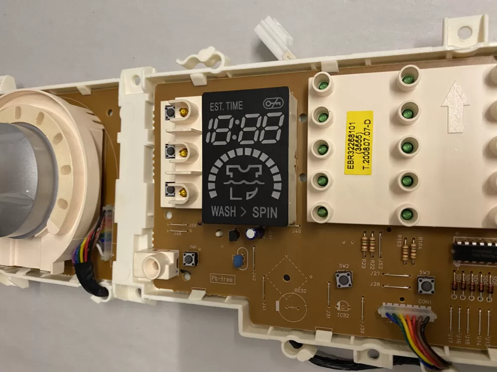 LG EAX32221201 EBR32268101 Washer Control Board AZ213912 | BKV955