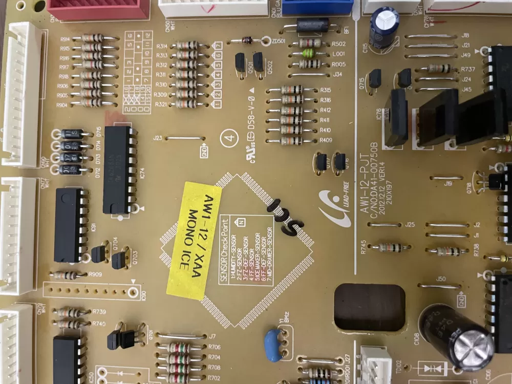 Samsung DA92-00384B DA41-00750B Refrigerator Control Board AZ99175 | KM349