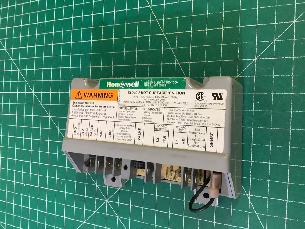  97-5487 Furnace Control Board Honeywell Ignition