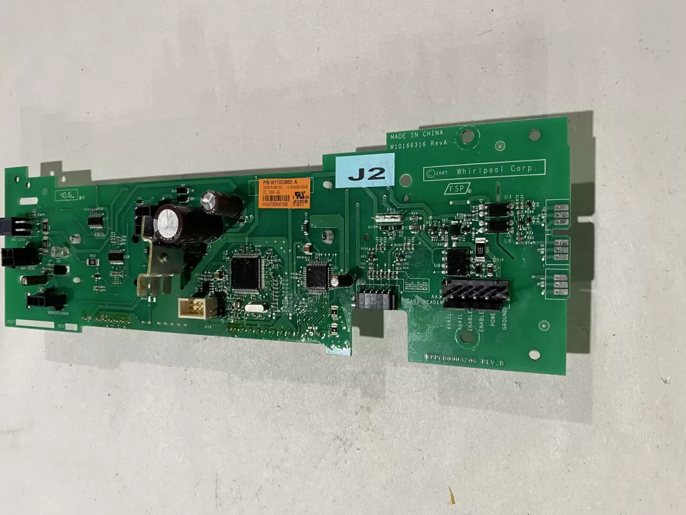 Maytag W11323695 Washer Control Board UI Display AZ152802 | BK59