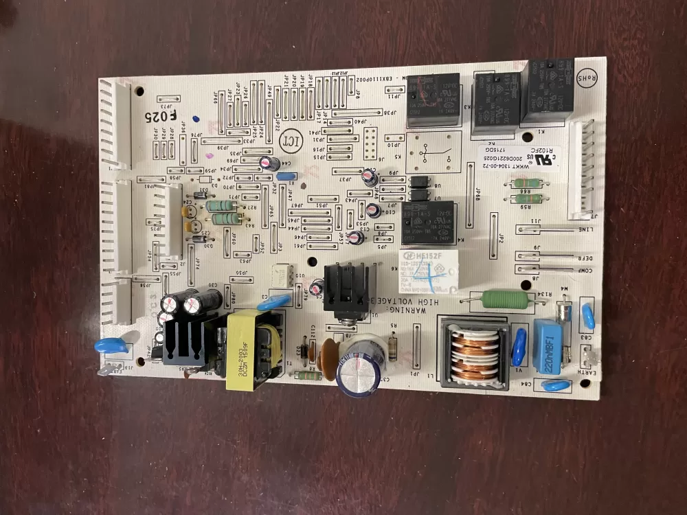 GE EBX1110P002 200D6221G025 WR55X11072 Refrigerator Control Board