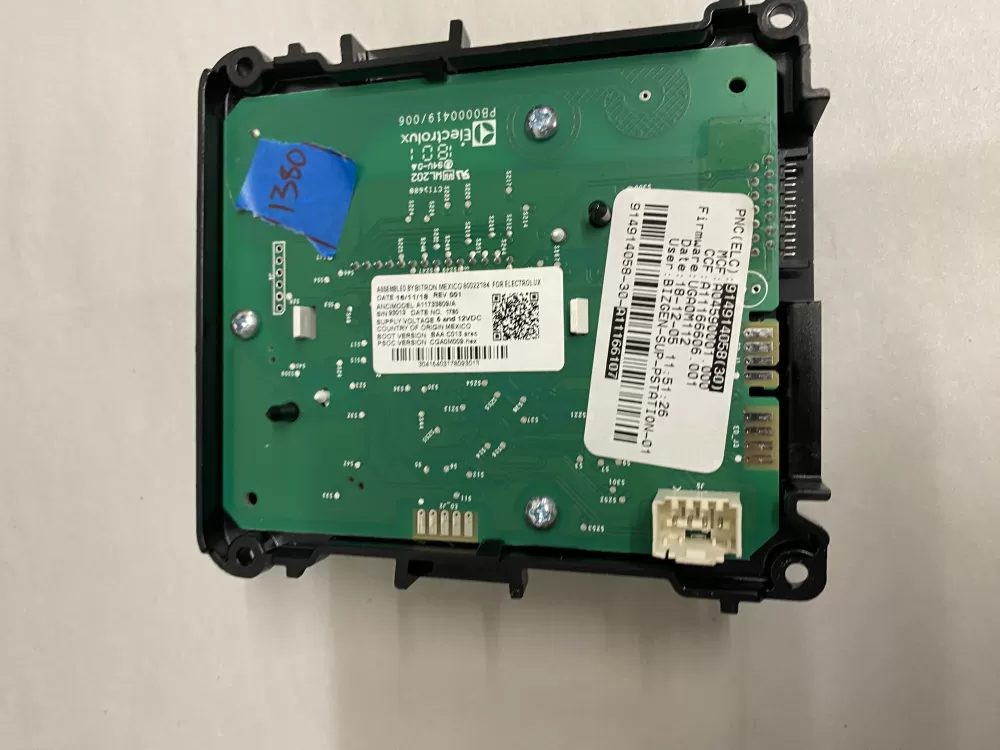 Frigidaire 5 Washer Control Board year AZ211041 | BK1380