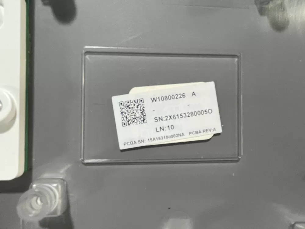 Whirlpool W10800226 W11126011 PS12114442 Dryer Control Panel AZ152673 | Wmv791