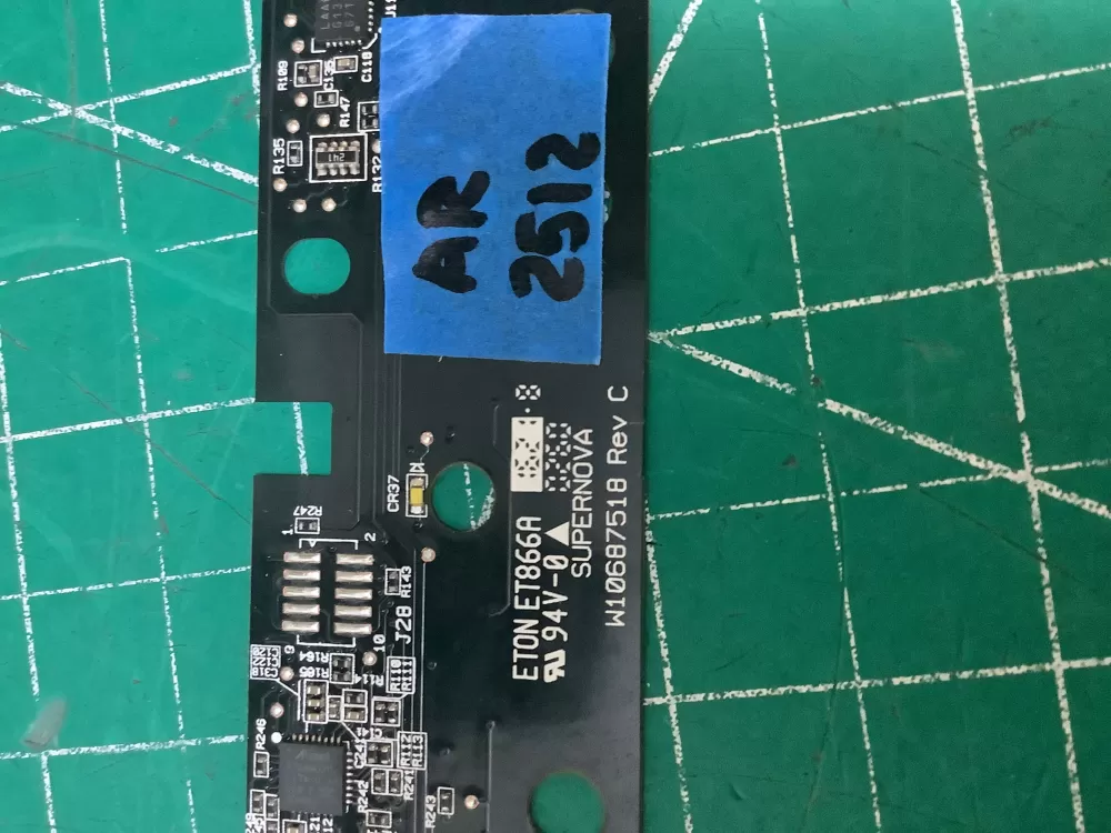 Whirlpool W10687518 Dishwasher Control Board User Interface AZ227144 | AR2512
