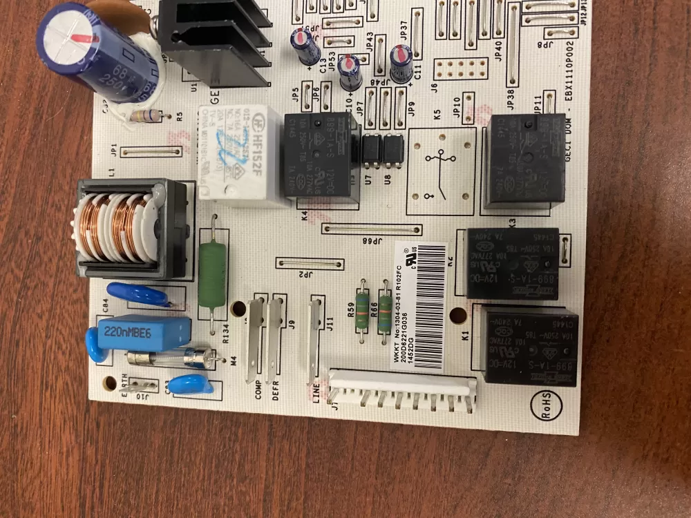 GE EBX1110P002 200D6221G036 Refrigerator Control Board AZ35707 | BK298