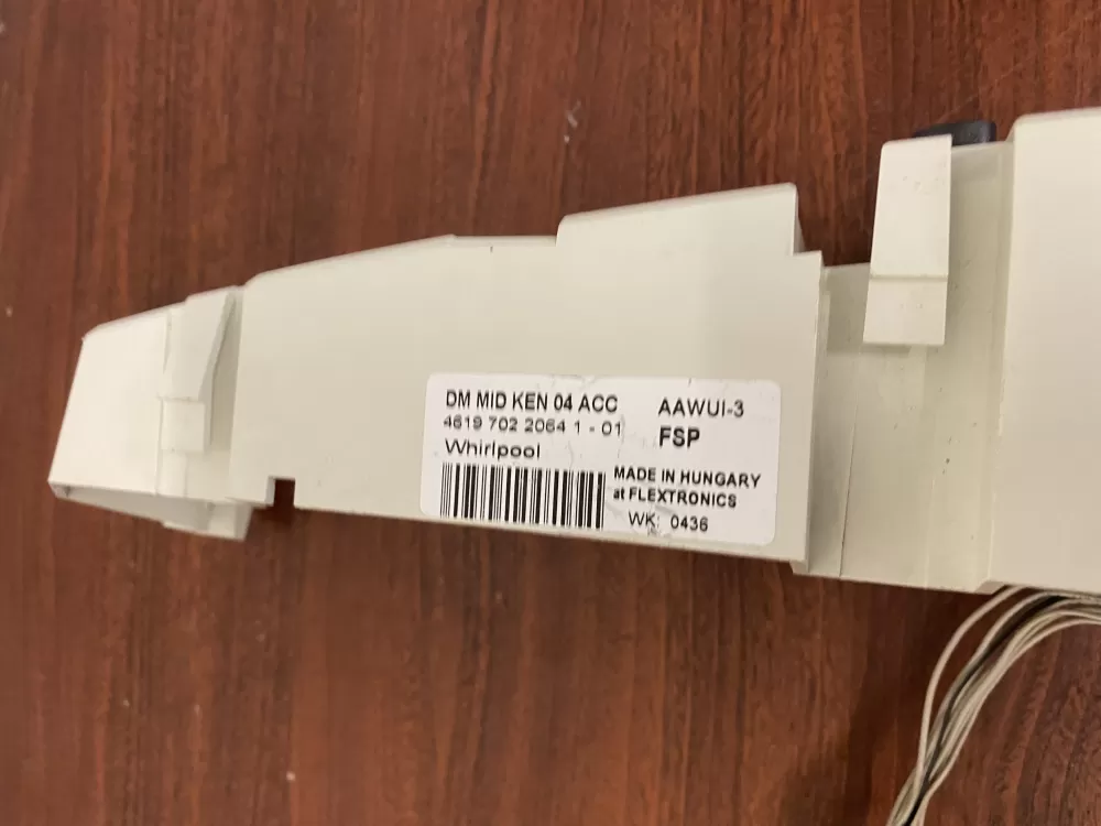 Whirlpool 4619 702 2064 1 01 Washer Control Board  AZ29914 | BKV125