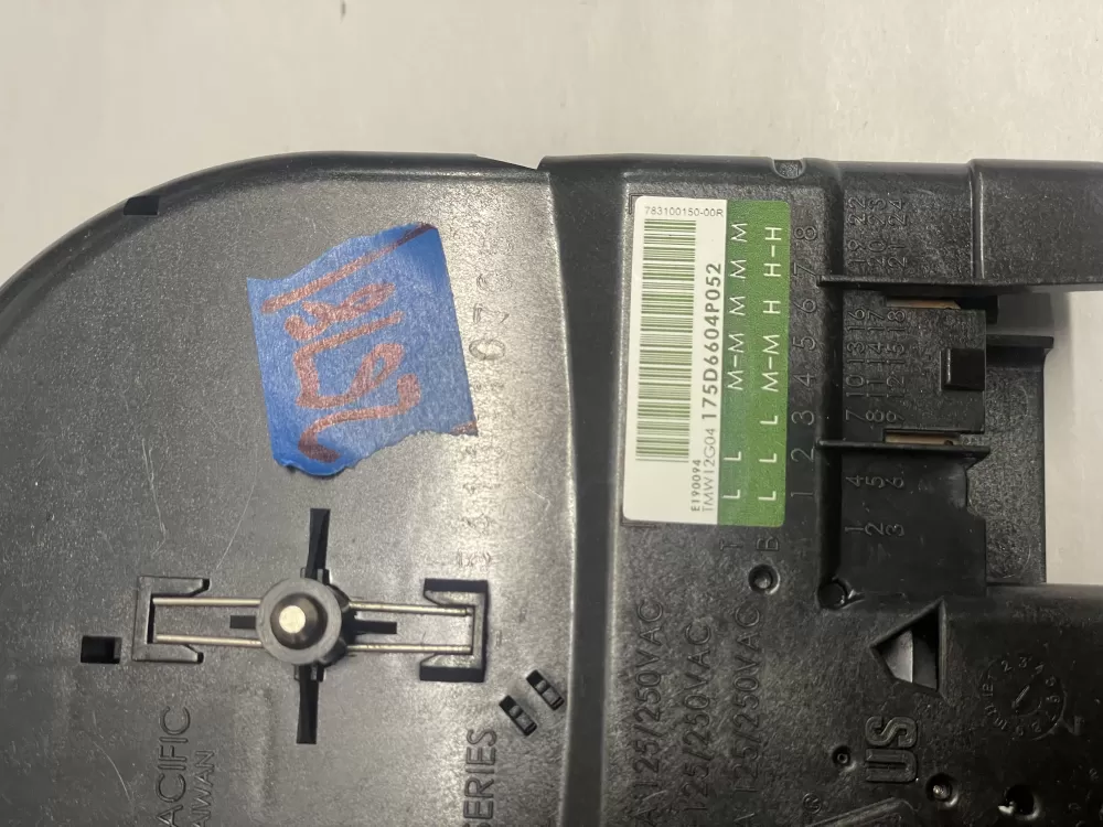 GE WH12X10535 175D6604P052 Washer Timer AZ208152 | KM2678