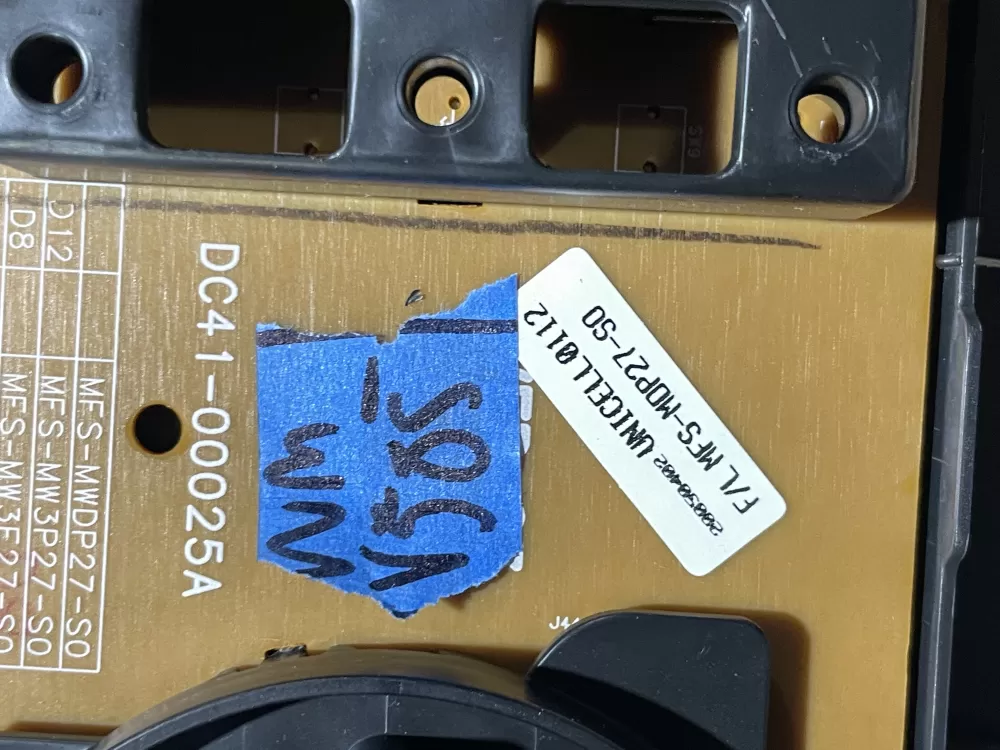 Samsung DC92-00124A MFS-MW3E27-S0LF Washer Control Board AZ65987 | Wmv585