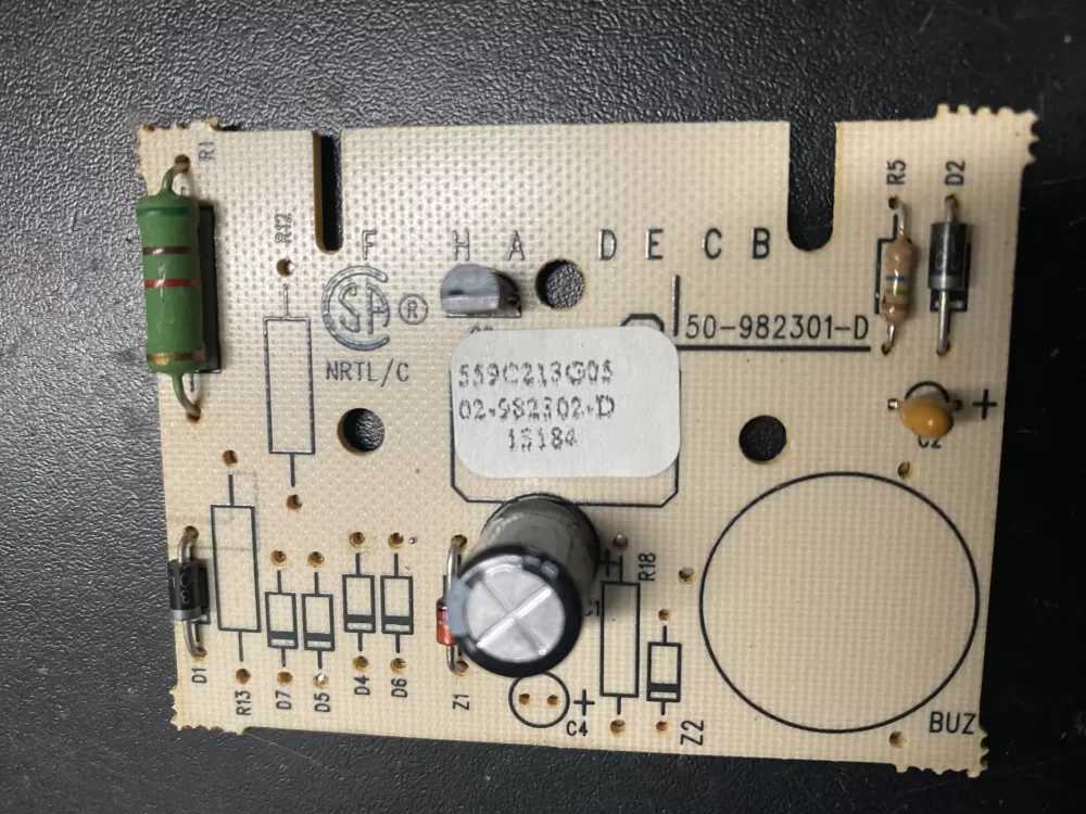 GE 559C213G05 50-982301- 50-982301- Dryer Control Board AZ12311 | BK1042