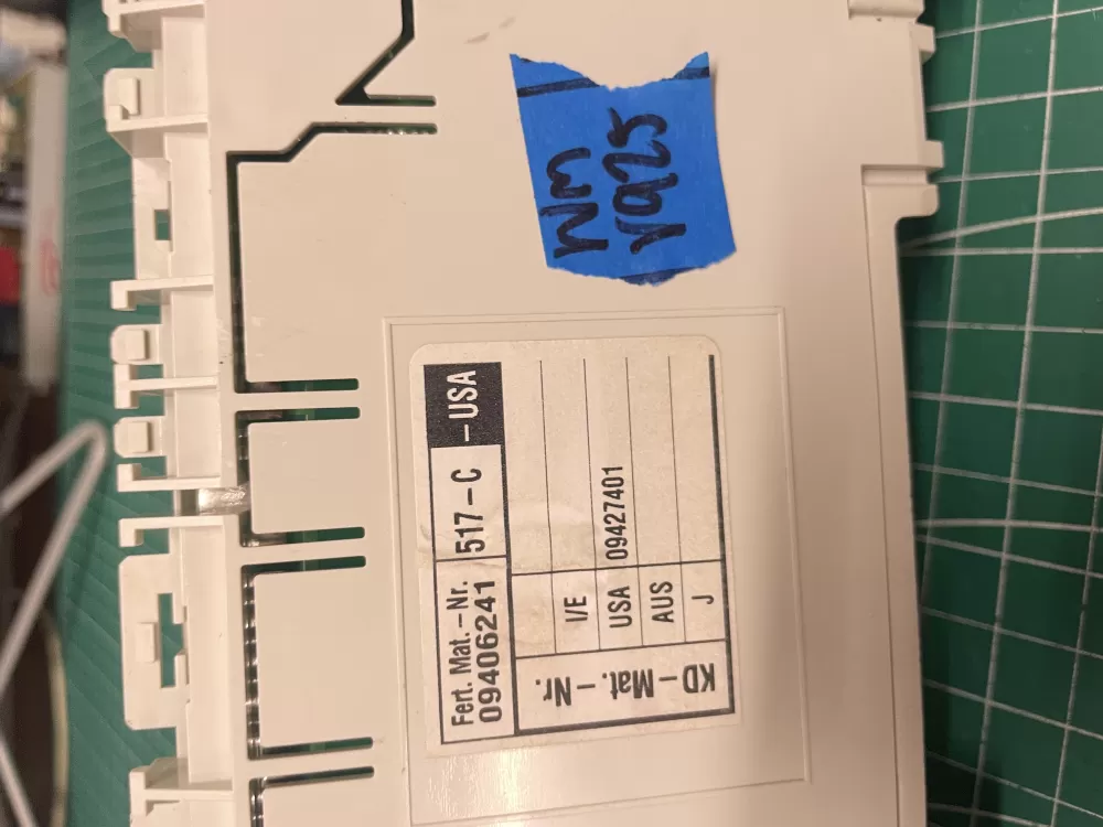 Miele 09406241 Dishwasher Control Board AZ209321 | Wmv925