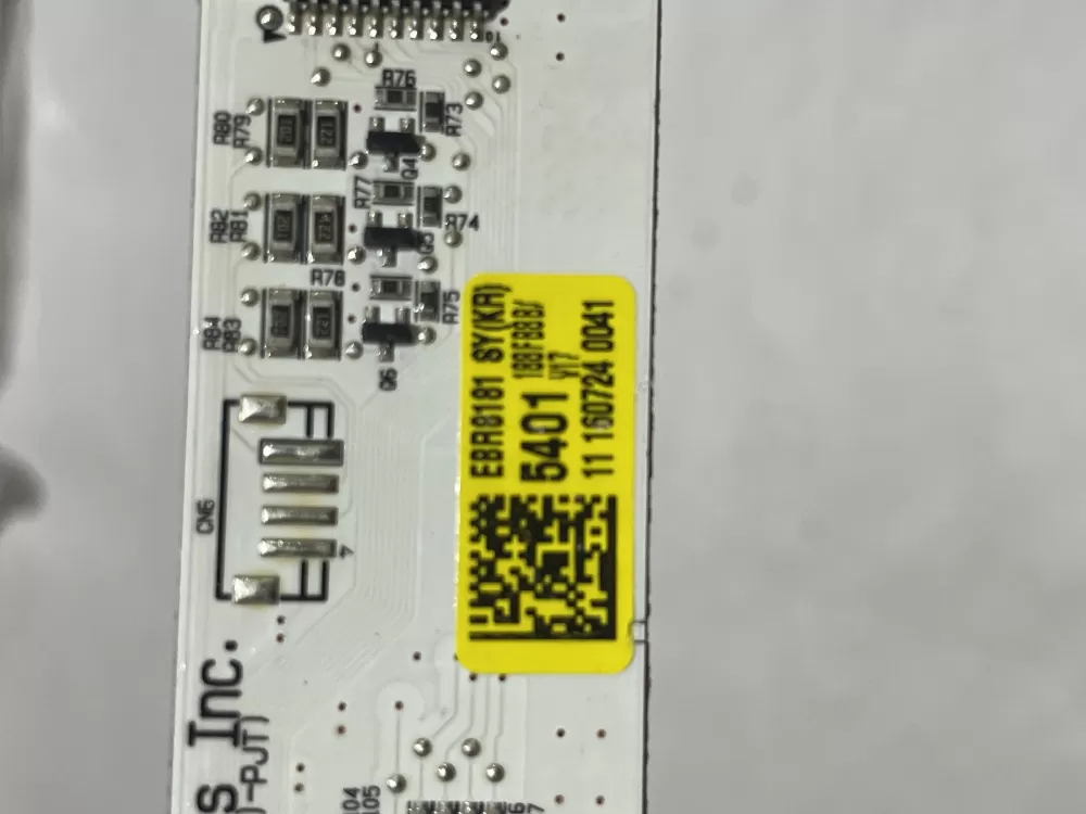 LG EBR81815401 Dishwasher Control Board AZ155910 | Wmv690