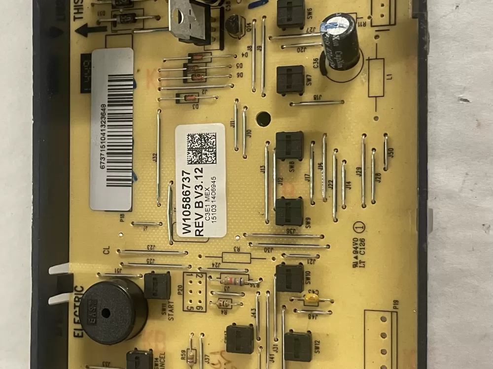Whirlpool AP6023223 W10349740 Range Control Board AZ115754 | KM1426