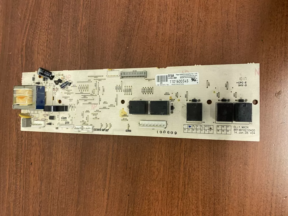 GE 165D7802P009 Dishwasher Control Board AZ41983 | BK1733