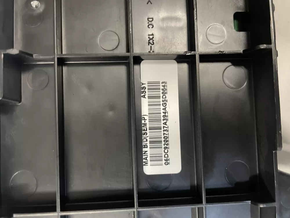 Samsung DC92-00737A Dryer Control Board AZ227412 | Wmv581